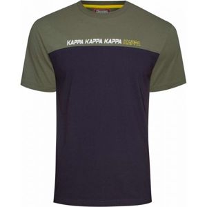 Kappa LOGO ABAR Pánske tričko, tmavo modrá,tmavo zelená,biela, veľkosť