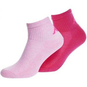 Kappa LOGO ARRAZ 2PACK NEO ružová 35 - 38 - Dámske ponožky