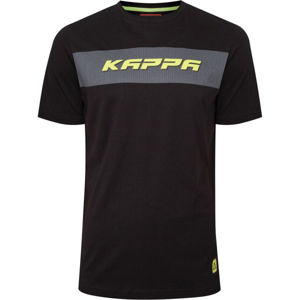 Kappa LOGO CABAXX Pánske tričko, čierna, veľkosť M