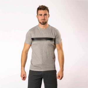Kappa LOGO ESLUM Pánske tričko, sivá, veľkosť XL