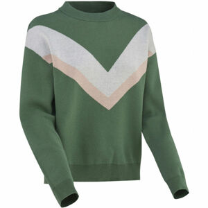 KARI TRAA SONGVE KNIT Dámsky štýlový sveter, zelená, veľkosť XL