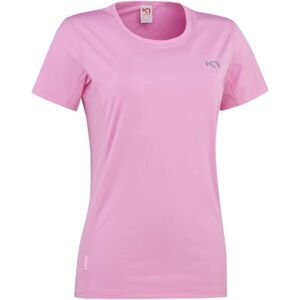 KARI TRAA NORA TEE Dámske športové tričko, ružová, veľkosť L