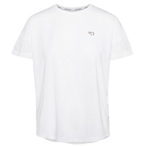 KARI TRAA VILDE AIR Dámske športové tričko, biela, veľkosť