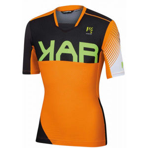 Karpos VERVE oranžová 3XL - Pánske cyklistické tričko