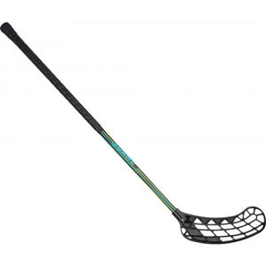 Kensis 3GAME 31 Juniorská florbalová hokejka, čierna,svetlo zelená,modrá, veľkosť