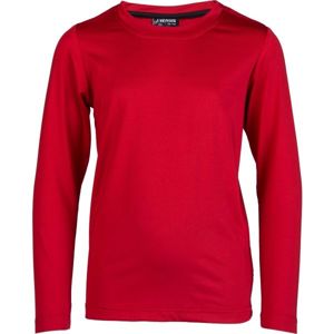 Kensis GUNAR JR Chlapčenské technické tričko, červená, veľkosť 164-170