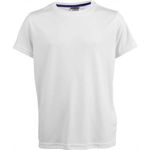 Kensis REDUS Chlapčenské športové tričko, biela, veľkosť 116/122