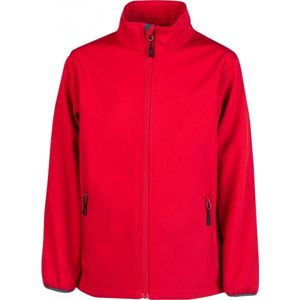 Kensis RORI JR Chlapčenská softshellová bunda, červená, veľkosť 164-170