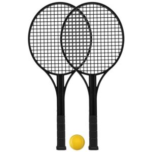 Kensis SOFT TENNIS SET Set na lenivý tenis, čierna, veľkosť os