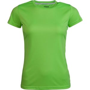 Kensis VINNI NEON YELLOW Dámske športové tričko, zelená, veľkosť XS