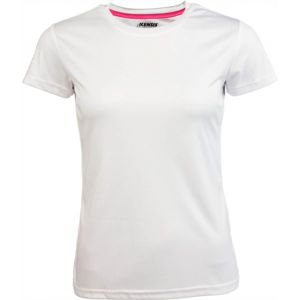 Kensis VINNI NEON YELLOW biela XS - Dámske športové tričko