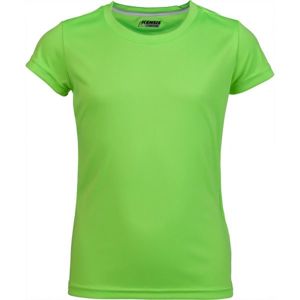 Kensis VINNI PINK Dievčenské športové tričko, svetlo zelená, veľkosť 152-158