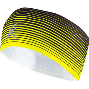 Klimatex AGAPI Zimná bežecká čelenka, žltá,čierna,sivá, veľkosť