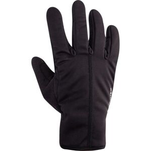Klimatex ANDUIN Unisex softshellové rukavice, čierna, veľkosť L