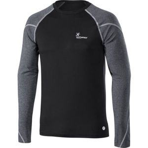Klimatex CORNEL čierna XXL - Pánske tričko s dlhým rukávom