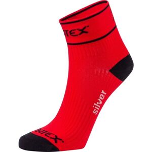 Klimatex LEVI Športové ponožky, červená, veľkosť 43 - 46