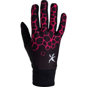 Klimatex LUMI Dámske strečové prstové rukavice, čierna, veľkosť M
