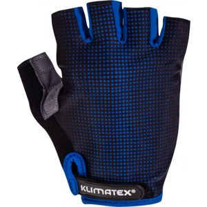 Klimatex RIELI modrá M - Pánske cyklistické rukavice