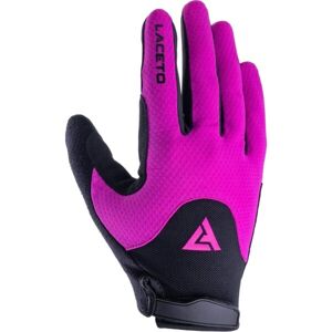 Laceto FURY Cyklistické rukavice, ružová, veľkosť S