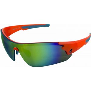 Laceto LUCY Športové slnečné okuliare, oranžová,modrá, veľkosť