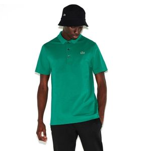 Lacoste MAN SHORT SLEEVES BEST POLO tmavo zelená M - Pánske polo tričko