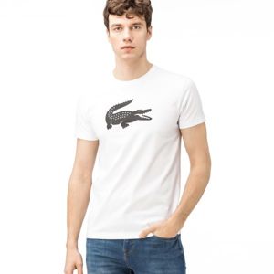Lacoste MAN T-SHIRT biela XXL - Pánske tričko