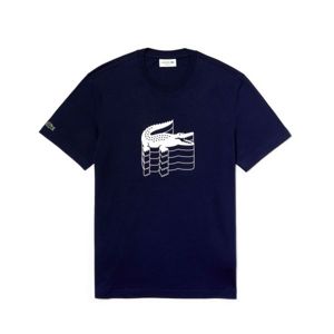 Lacoste MAN T-SHIRT čierna XXL - Pánske tričko