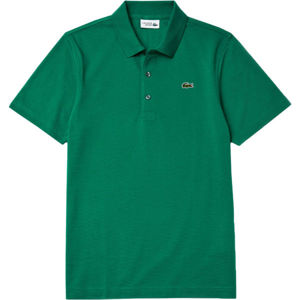 Lacoste MEN S/S POLO tmavo zelená L - Pánske polo tričko