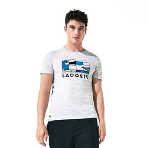 Lacoste S TEE-SHIRT biela M - Pánske tričko