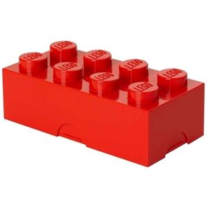 LEGO Storage BOX Box na desiatu, červená, veľkosť os