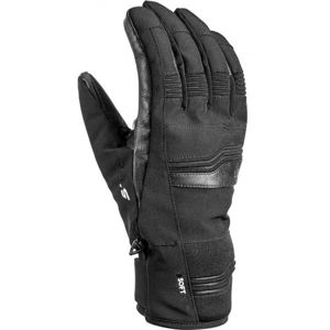 Leki CERRO S Unisexové lyžařské rukavice, čierna, veľkosť 9.5
