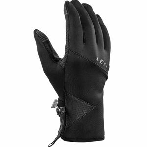 Leki TRAVERSE Unisex rukavice na bežky, čierna, veľkosť 9.5