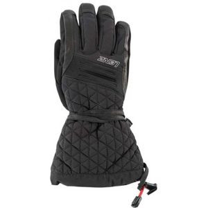 Lenz HEAT GLOVE 4.0 W Dámske vyhrievané prstové rukavice, čierna, veľkosť M