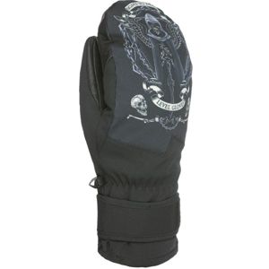 Level SPACE MITT Pánske snowboardové rukavice, čierna, veľkosť 7