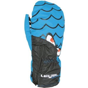 Level LUCKY MITT JR modrá 3 - Detské lyžiarske rukavice