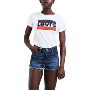 Levi's THE PERFECT TEE Dámske tričko, biela, veľkosť L