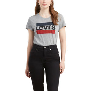Levi's THE PERFECT TEE šedá XXS - Dámske tričko