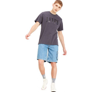 Levi's RELAXED GRAPHIC TEE fialová L - Pánske tričko