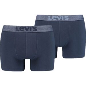 Levi's SOLID BASIC BRIEF 4P Pánske boxerky, tmavo modrá, veľkosť M