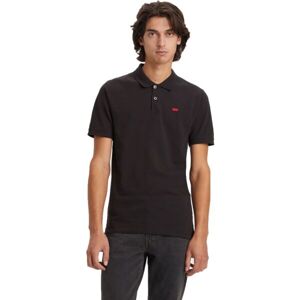 Levi's SLIM HOUSEMARK POLO Pánske tričko Polo, čierna, veľkosť L