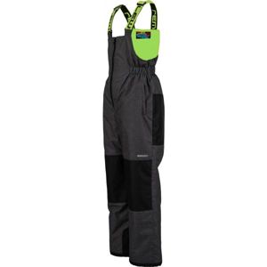 Lewro BONIFACE Detské lyžiarske nohavice, zelená, veľkosť 116/122
