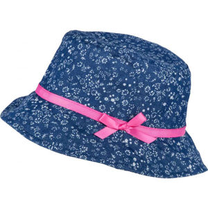 Lewro JANKA Dievčenský plátený klobúčik, modrá, veľkosť 4-7