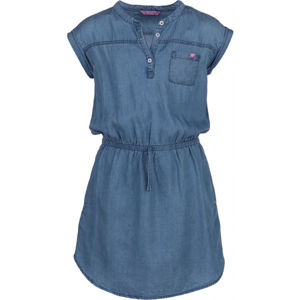 Lewro Dievčenské šaty Dievčenské šaty, modrá, veľkosť 128/134