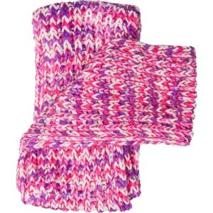 Lewro Dievčenský pletený šál Dievčenský pletený šál, ružová, veľkosť os