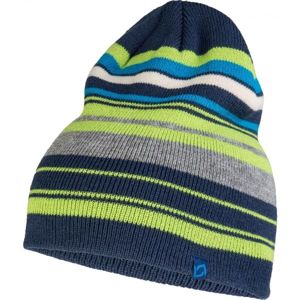 Lewro ENRICO zelená 12-15 - Chlapčenská pletená čiapka