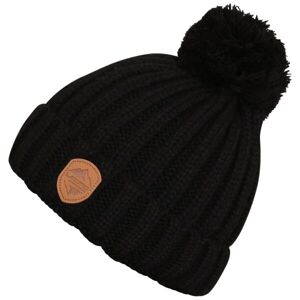 Lewro IZARO Chlapčenská pletená čiapka, čierna, veľkosť 8-11