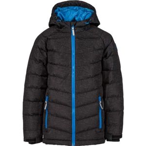 Lewro PEMA Detská zimná bunda, čierna, veľkosť 128/134