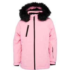 Lewro LANEY Dievčenská snowboardová bunda, ružová, veľkosť 128-134