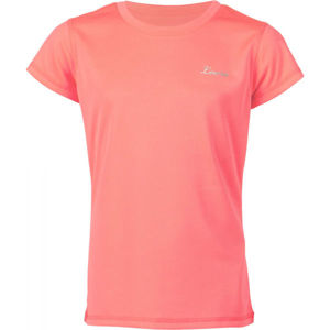 Lewro LEANDRA Dievčenské tričko, oranžová,sivá, veľkosť