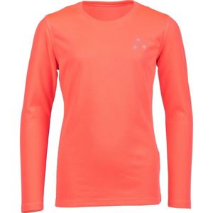 Lewro LIMANA oranžová 140-146 - Dievčenské tričko